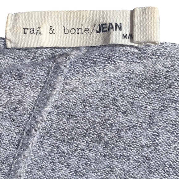 Rag & Bone  gray v neck sweater size M - Picture 4 of 7